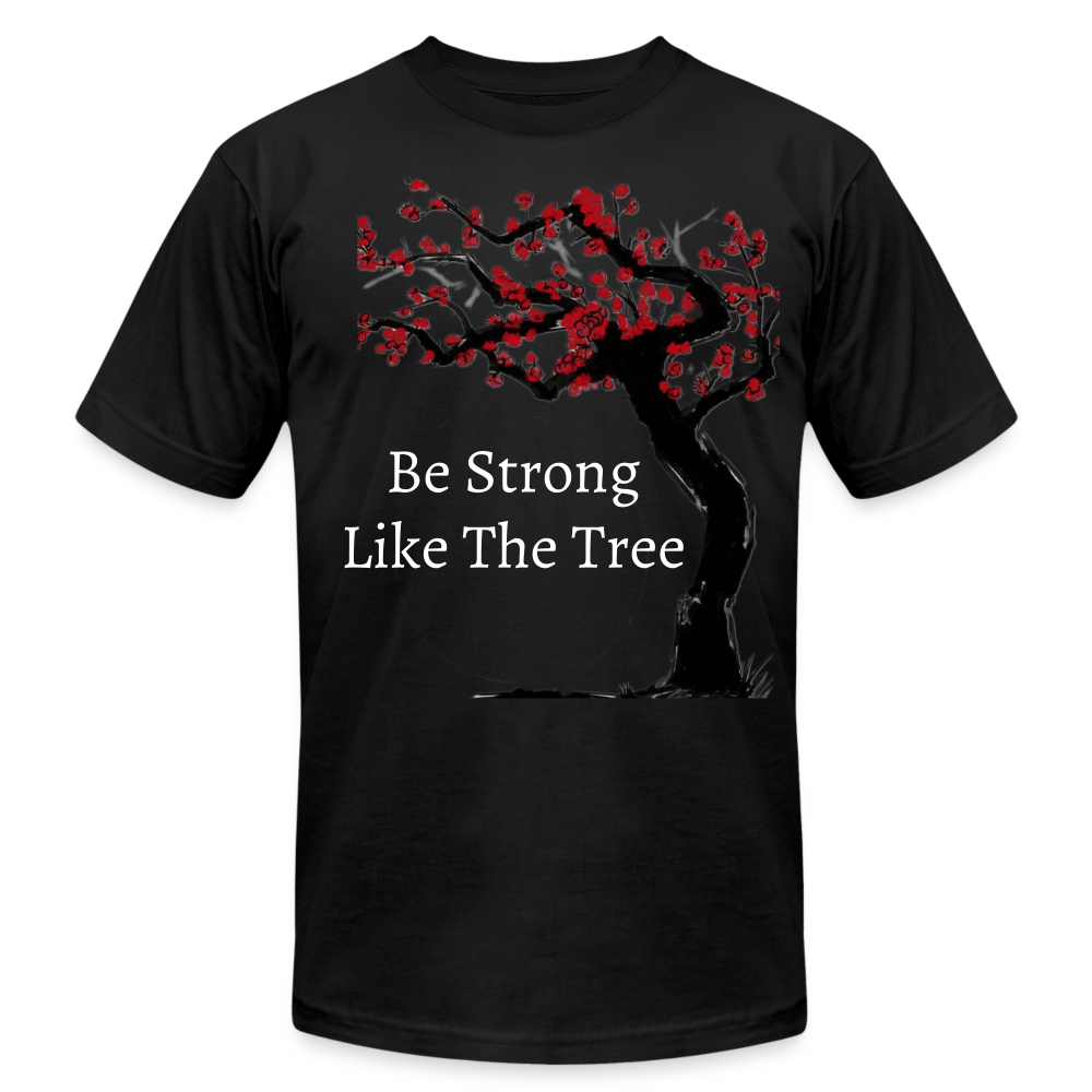 Be Strong Like The Tree - black