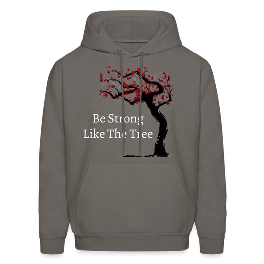 Be Strong Like The Tree - asphalt gray