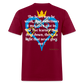 Kingdom Of Hearts - burgundy