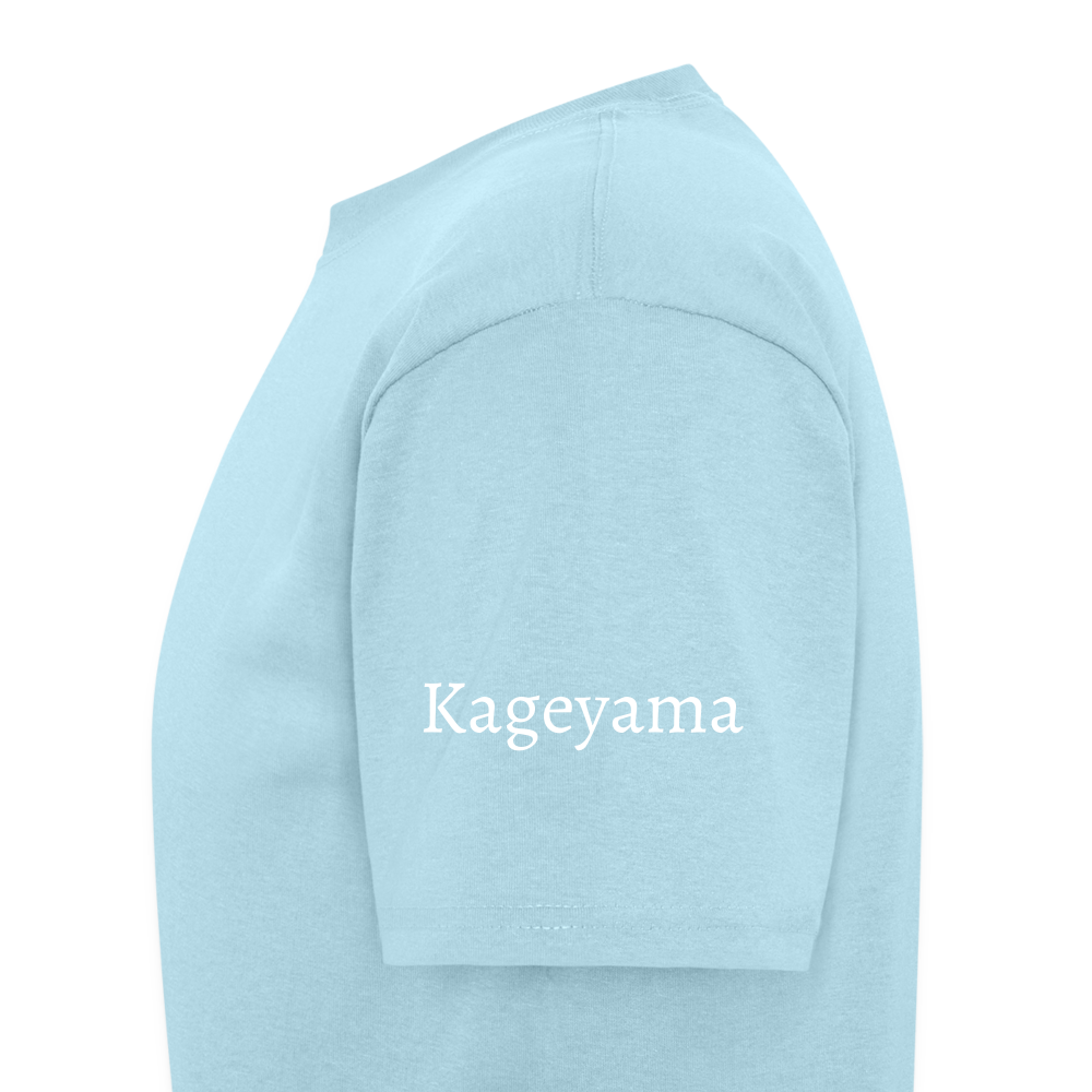Hinata and Kageyama - powder blue
