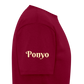 Ponyo - burgundy